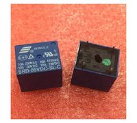 50 unids/lote relé de potencia 5V CC SRD-5VDC-SL-C SRD-5V-SL-C tipo PCB en stock