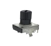 50 unids/lote RV09 potenciómetro ajustable Vertical 1K 2K 5k 10K 20K 50K 100K 1M 0932 9 tipo potenciómetro de sello de 3 pines(1M Ohm)