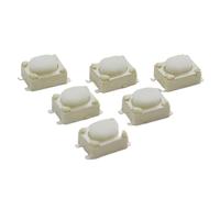 50 unids/lote SMT 3x4x2,5 MM 4PIN táctil botón Micro interruptor G75 auto-reinicio interruptor de Control remoto de coche