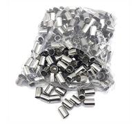 50 Unids/pack Herramientas De Engarzado De Manguera De Alta Presión, Tubo De Manga De Acero Inoxidable De 11,5 MM -20 MM, Conector De Tubo De Escape(15mm)