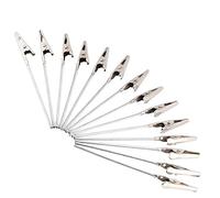 50 Unids/set Clip de alambre Portatarjetas Clips de fotos DIY Craft Clip de alambre Portatarjetas Memo Foto Imagen Papel Nota Clip Decoración