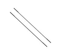 50 unids/set hojas de sierra en espiral sin pines de 5 pulgadas, surtido de hojas de extremo liso negro de 10/28 TPI for plásticos de madera