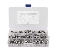 50 unids/set M6x20 tornillos para estante de gabinete de red + tuercas enjauladas M6