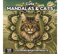 50 Unique Cat Breeds for Relaxation and Stress Relief: Creative Mandala-Inspired Cat Portraits for Adults (Cute Series for Adults)