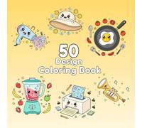 50 Unique Design Coloring Book For Adult, Teen & Kids: Bold and Easy Simple Design Various Thick Lines