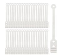 50 Varillas Rulos Pelo, Rodillos Permanentes, Rizador de Pelo, Gomas de Salón, Banda de Goma Perforada, Herramientas Para El Cabello Para Rizos Sin Calor, Rizos Nocturnos Y Peinados DIY