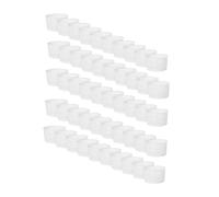50 x Moldes para Queso 7x6 cm - Producción de Porciones Pequeñas de Queso para Desayunos en Restaurantes y Agroturismo
