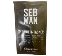 50 X SEB MAN - El Multi Tareas 3 En 1 Champú Tamaño De Viaje Nuevo