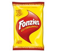50 x Sobres de patatas fritas Fonzies I originales 40 g crujientes de maíz al queso