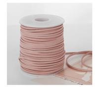 50 yardas de 2,6 mm de ante sintético, cordón de piel de ante sintético, para manualidades, pulseras, collares