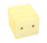 500 almohadillas de bloqueo de lentes, adhesivo de bloqueo de gafas, película PET antideslizante de doble cara para pulido de anteojos, película suave transparente de 28 x 39 mm