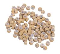 500 anillos pequeños para extensiones de cabello, cuentas de aluminio forradas de silicona, accesorios de peinado para uso profesional, accesorios de peinado