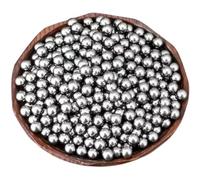 500 bolas de rodamiento de precisión de acero inoxidable 304 for tirachinas: bolas de acero sólido de 4 mm, 5 mm, 6 mm, 7 mm, 8 mm(8mm)