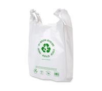 500 bolsas de plastico reciclables, reutilizables Bolsa resistentes recicladas, muy resistentes y ecosostenibles (500 uds. (50x60))