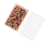 500 chinchetas decorativas de cabeza redonda para póster, para mapas, tableros de corcho, suministros de oficina, cabeza redonda, mapa, tachuelas decorativas para el pulgar