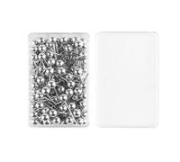 500 chinchetas decorativas de cabeza redonda para póster, para mapas, tableros de corcho, suministros de oficina, cabeza redonda, mapa, tachuelas decorativas para el pulgar