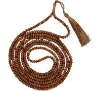 500 cuentas de madera de olivo Tasbih Tasbeeh Misbaha regalo islámico Tasbih cuentas de oración Tesbih 4,5 x 6,5 mm para Dhikr