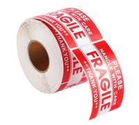 500 Etiqueta Fragil Stickers Handle With Care de advertencia de objetos cinta de embalaje precinto embalar etiquetas adhesivas pegatinas fragil 5x9cm