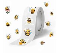 500 etiquetas adhesivas de sellado de dibujos animados para sellar sobres, invitaciones, álbumes de recortes, diario, decoración de embalaje