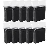500 Fundas Cartas, 66x91mm Fundas para Cartas, Card Sleeves Transparentes, Perfect Fit Sleeves para MTG, Cartas Coleccionables, Cartas de Futbol (Negro)