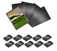 500 fundas para tarjetas de 66 x 91 mm, fundas para tarjetas de trading cartas, Penny Magic the Gathering Sleeves, transparentes, para Yugioh Lorcana MTG TCG, fundas para tarjetas, color negro