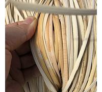 500 g de piel de ratán indonesia natural de corteza de ratán artesanal al aire libre para muebles de bricolaje cesta silla mesa puerta material (5-6 mm)