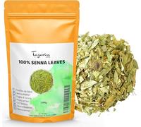 500 g Hojas de Sen Enteras - Potente Purgante, Laxante Natural - Favorece el Tránsito Intestinal y la Limpieza del Colon - Infusión Detox - TazarinLtd
