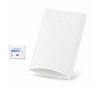 500 Guantes de Baño Desechables Ultra Suaves - No Tejidos Acolchados - Cuidado Médico e Higiene - Blanco - Le Pro del Médico