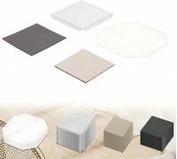 500 Juegos de consumibles para máquina para fabricar imanes, Kit para fabricar Botones magnéticos, consumibles para máquina para fabricar Botones de refrigerador Cuadrados (no Incluye máquina)