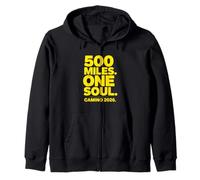 500 Miles One Soul Camino De Santiago 2026 Pilgrim St James Sudadera con Capucha