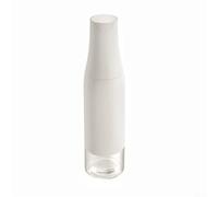 500 ml de vidrio dispensador de aceite botella antigoteo boquilla | Boquilla antigoteo, tapa abatible, herméticamente sellada, mantiene el aroma fresco, fácil de limpiar (blanco)