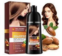500 ml Hair Dye Shampoo 4 en 1,Champú para teñir el cabello,Color de larga duración-per capelli grigi, Cobertura De Canas En En Minutos para Hombres Mujeres