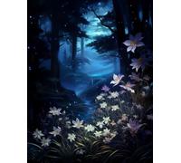 500 Pages of Beautiful Flower Fields: A Peaceful Coloring Experience.: Escape daily stress with this relaxing flower art collection.