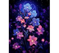 500 Pages of Blooming Flowers: Stress Relief Coloring for Adults and Kids.: Artistic flowers that bring relaxation, focus, and inspiration.