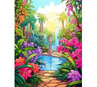 500 Pages of Garden Paradise: Flowers, Plants & Peace.: Botanical bliss in a giant coloring book.