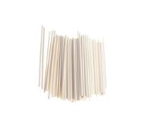 500 palitos de papel blanco para paletas, palitos de WINCUR para hacer galletas, dulces de algodón, paletas, chocolates, bolas de pasteles, golosinas crujientes de arroz, ideales para fiestas (3,5 x