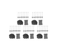 500 Paquetes de Clips de Protección para Panel Solar, Sujetadores de Cerca de Alambre de Acero Inoxidable Kit de Rollo de Protección para Animales