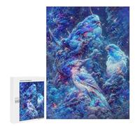 500 PCS Puzzle para Adolescentes Enchanted Celestial Birds Teenager-Puzzles Anti-Estrés Juguetes Vacaciones En Casa Pasatiempo Desafío Educativo 500 PCS