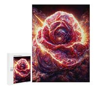 500 PCS Puzzles para Adultos Puzzle Eléctrico Rose Symphony Puzzle Juegos Relajación Una obra de Arte Regalos de Navidad y Cumpleaños 500 PCS
