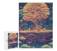 500 PCS Rompecabezas De Piezas para Adolescentes Galactic Tree Symphony Rompecabezas para Adultos Juego Familiar Análisis Y Desafío Educativo De Lógica 500 PCS