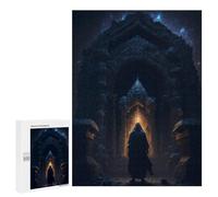 500 PCS Rompecabezas De Piezas para Adolescentes Gate of Shadows Rompecabezas para Adultos Juego Familiar Análisis Y Desafío Educativo De Lógica 500 PCS