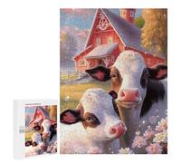 500 PCS Rompecabezas De Piezas para Adultos Barnyard Bliss Rompecabezas para Adultos Juguetes Antiestrés Análisis Y Lógica Desafiante De Completar 500 PCS