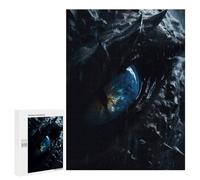500 PCS Rompecabezas Dragons Blue Eye Rompecabezas para Adultos Juguete Decoración De Pared Decoración del Hogar 500 PCS