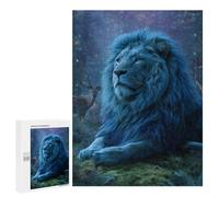 500 PCS Rompecabezas Enchanted Forest Lion Majesty Rompecabezas para Adultos Rompecabezas para La Diversión Familiar Difícil Y Desafiante Juego Educativo Familiar 500 PCS