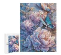 500 PCS Rompecabezas Enchanted Garden Butterflies Rompecabezas para Adolescentes, Divertidos Y con Humor. Cada Pieza Es Única: Juguetes Educativos De Aprendizaje 500 PCS