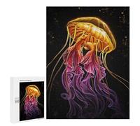 500 PCS Rompecabezas Jellyfish New Art Rompecabezas para Adolescentes, Divertidos Y con Humor. Cada Pieza Es Única: Juguetes Educativos De Aprendizaje 500 PCS