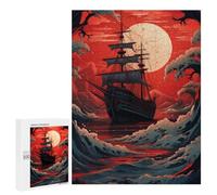 500 PCS Rompecabezas Ocean Storm Adventure -1 Rompecabezas para Adultos Juguetes Antiestrés Vacaciones En Casa Matar El Tiempo Interacción Entre Padres E Hijos 500 PCS