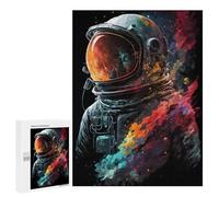 500 PCS Rompecabezas para Adolescentes Astronaut Lost in Space Rompecabezas para Adultos Juegos Familiares Mejora La Memoria Regalos para Amigos Y Familiares 500 PCS