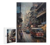 500 PCS Rompecabezas para Adolescentes Bangkok Thailand in Oil Rompecabezas para Adultos Juegos Familiares Mejora La Memoria Regalos para Amigos Y Familiares 500 PCS
