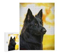 500 PCS Rompecabezas para Adolescentes Belgian Shepherd Dog Juegos Familiares De Rompecabezas para Adultos Que Mejoran La Memoria Ayudan A Ejercitar El Cerebro 500 PCS